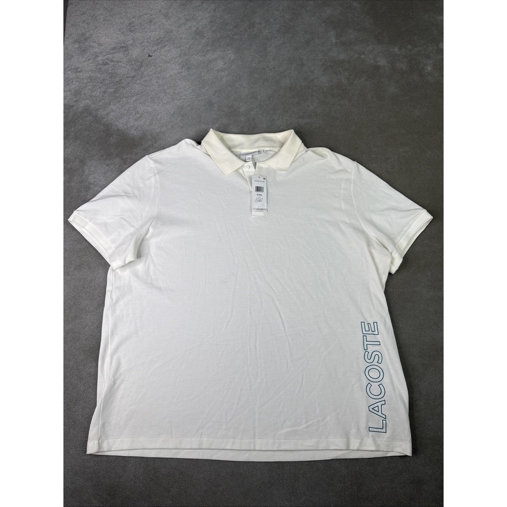 Lacoste Short Sleeve Polo Mens 4XL New